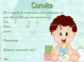Chá de Bebê menino  Mamadeirinha